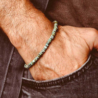 Natural Turquoise Beaded Bracelet - Boho Magic